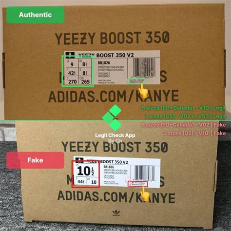 yeezy 350 box real vs fake|More.